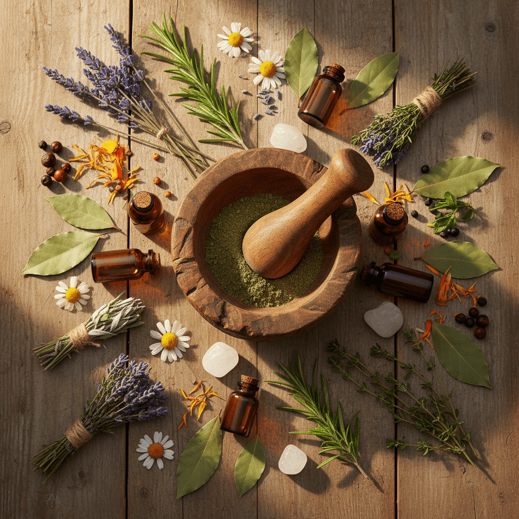 Natural herbs and botanical ingredients