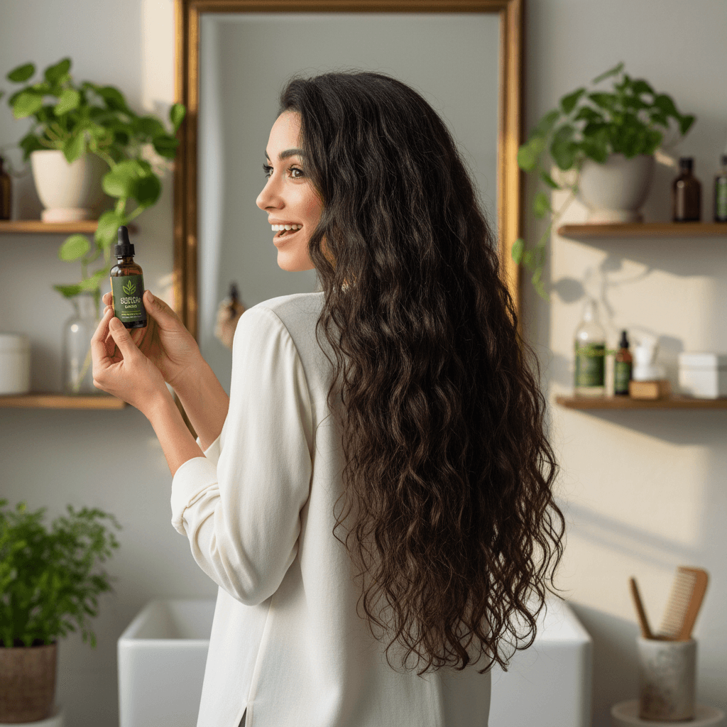 Noticeable hair growth progress