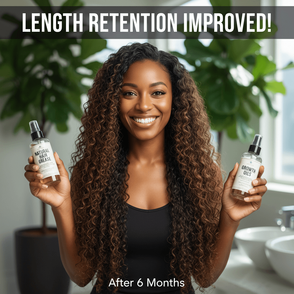 Hair length and retention results