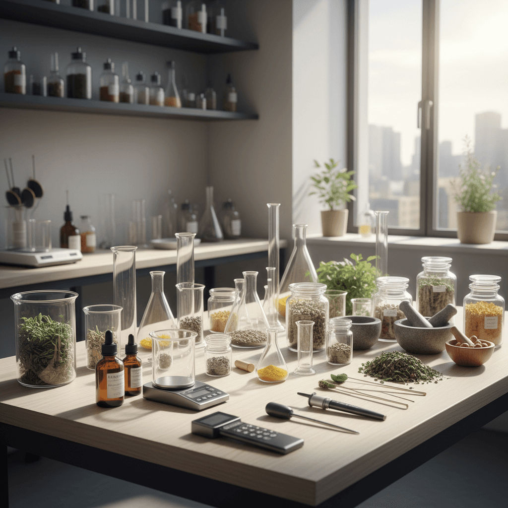 Hair care formula development and mixing